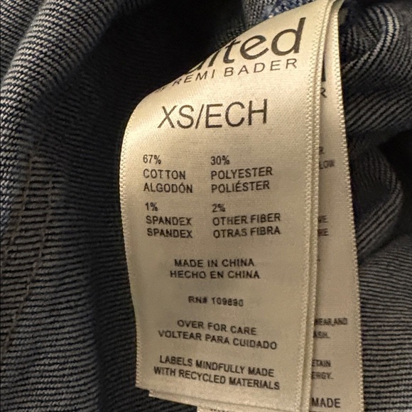 Edited by Remi Bader Blue Denim Top - Picture 8 of 8